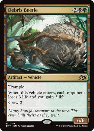 Debris Beetle (DFT-199) - Aetherdrift Foil