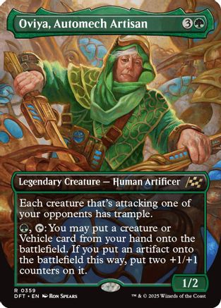 Oviya, Automech Artisan (DFT-359) - Aetherdrift (Borderless)