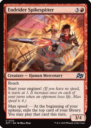Endrider Spikespitter (DFT-125) - Aetherdrift