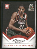 2013-14 Panini Prestige Giannis Antetokounmpo Rookie #175