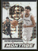 2024-25 Panini Mosaic White Mosaic Victor Wembanyama #/25 #288