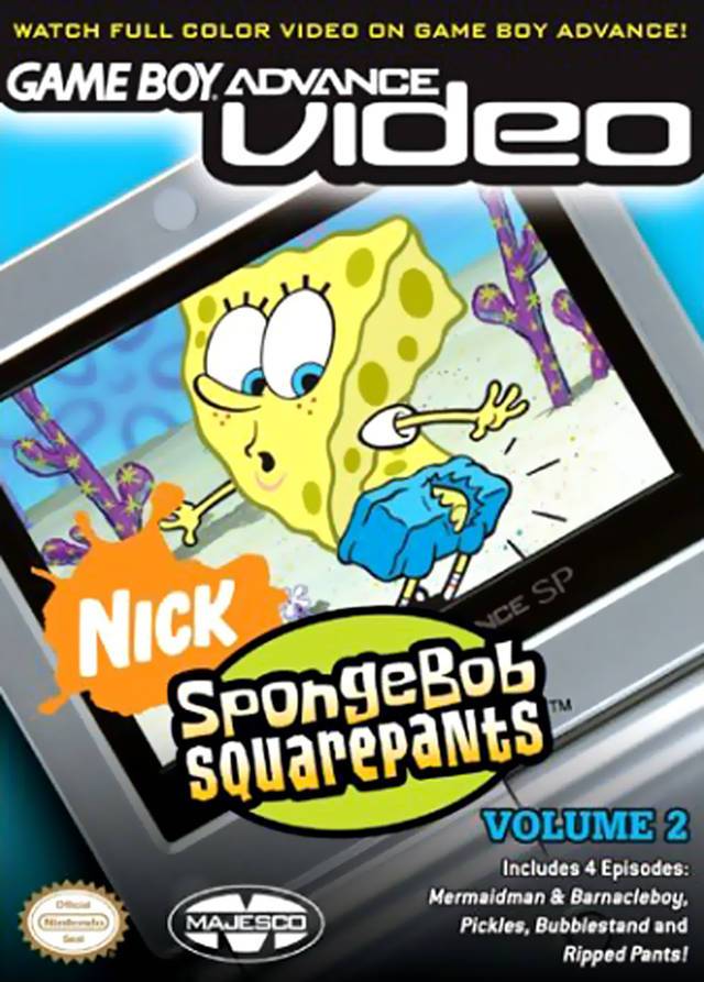 GBA Video SpongeBob SquarePants Volume 2 (Gameboy Advance)