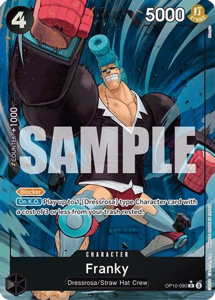 Franky (090) (Parallel) (OP10-090) - Royal Blood Foil