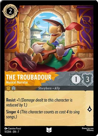 The Troubadour - Musical Narrator (11/204) - Archazias Island