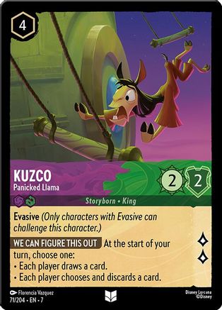 Kuzco - Panicked Llama (71/204) - Archazias Island