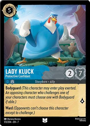 Lady Kluck - Protective Confidant (172/204) - Archazias Island