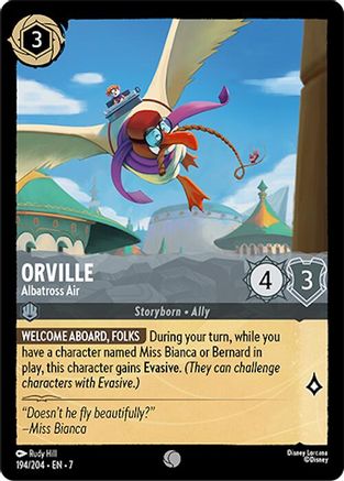 Orville - Albatross Air (194/204) - Archazias Island Cold Foil