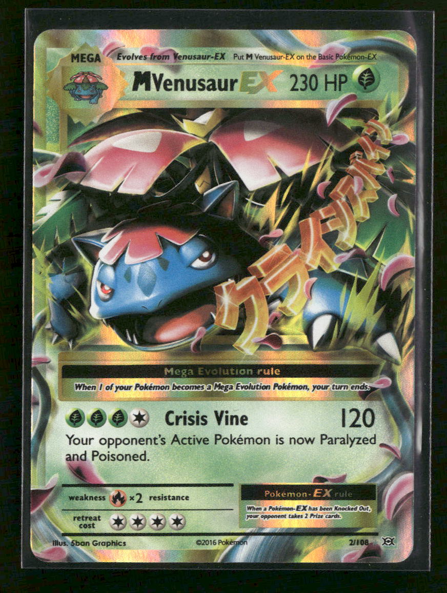 crisis vine pokemon card price Pokmon | 2016 | Evolutions | Pokmon XY | M Venusaur EX Full Art | PSA 10 | - - - All cards will be carefully packed for safe transit crisis vine pokemon card price