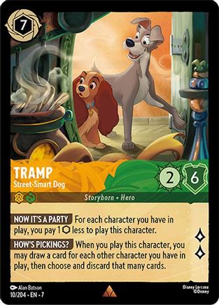 Tramp - Street-Smart Dog (10/204) - Archazias Island