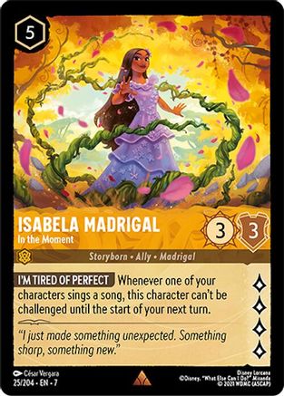 Isabela Madrigal - In the Moment (25/204) - Archazias Island