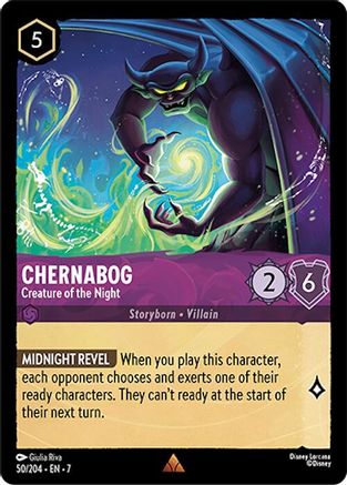 Chernabog - Creature of the Night (50/204) - Archazias Island Cold Foil