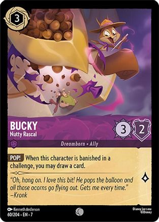 Bucky - Nutty Rascal (60/204) - Archazias Island