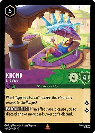 Kronk - Laid Back (63/204) - Archazias Island Cold Foil