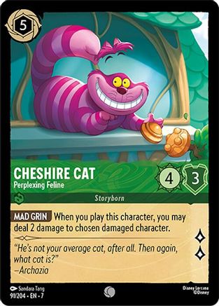 Cheshire Cat - Perplexing Feline (91/204) - Archazias Island