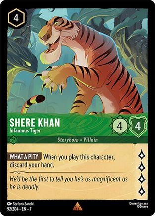 Shere Khan - Infamous Tiger (92/204) - Archazias Island