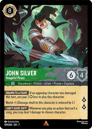 John Silver - Vengeful Pirate (109/204) - Archazias Island