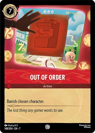 Out of Order (148/204) - Archazias Island Cold Foil