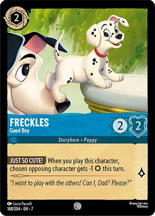 Freckles - Good Boy (168/204) - Archazias Island Cold Foil