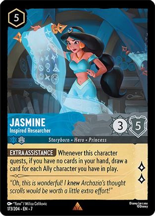 Jasmine - Inspired Researcher (173/204) - Archazias Island