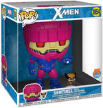 Funko Pop! Jumbo Marvel: X-Men - Sentinel with Wolverine Exclusive