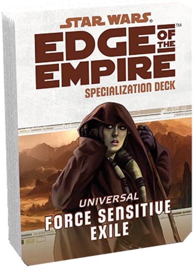 Star Wars: Edge of the Empire: Force Sensitive Exile Specialization Deck