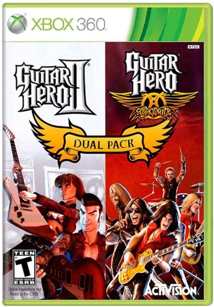 Guitar Hero II & Guitar Hero Aerosmith Dual Pack (Xbox 360)