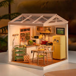 Rolife Happy Meals Kitchen DIY Plastic Miniature House