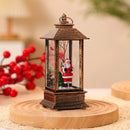 Christmas Santa Claus LED Oil Lamp Night Light