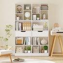 61inch Tall Freestanding Bookcase with Drawer 8-Cube Storage Organizer