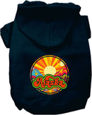 Pet Dog & Cat Screen Printed Hoodie for Medium to Large Pets (Sizes 2XL-6XL), "Alaska Mellow Mountain"