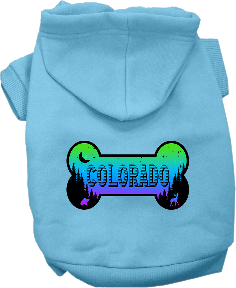 Pet Dog & Cat Screen Printed Hoodie for Medium to Large Pets (Sizes 2XL-6XL), 