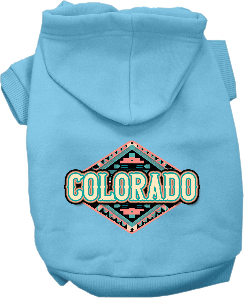 Pet Dog & Cat Screen Printed Hoodie for Medium to Large Pets (Sizes 2XL-6XL), 