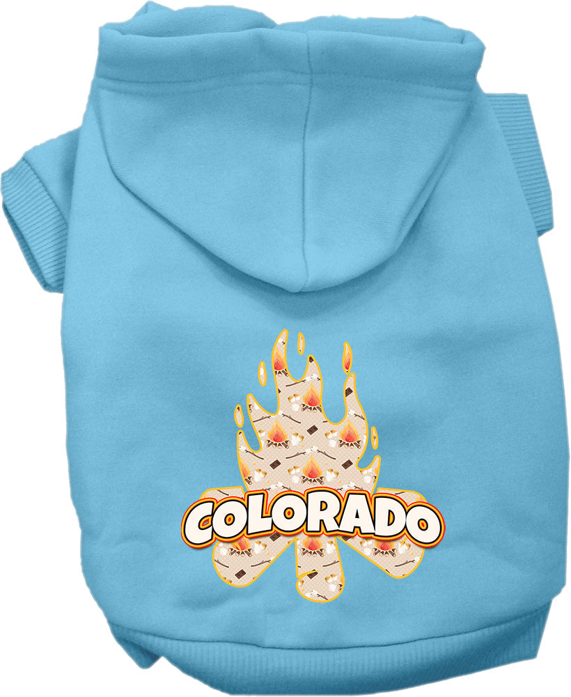 Pet Dog & Cat Screen Printed Hoodie for Small to Medium Pets (Sizes XS-XL), 