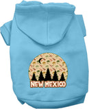 Pet Dog & Cat Screen Printed Hoodie for Small to Medium Pets (Sizes XS-XL), "New Mexico Under The Stars"