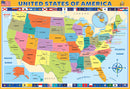 Puzzle: Educational Charts for Kids - Map of the US