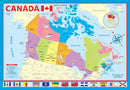 Puzzle: Educational Charts for Kids - Map of the Canada