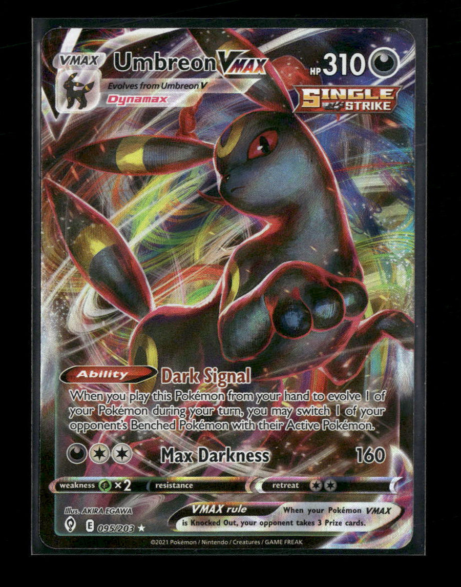 SWSH07: Evolving Skies Umbreon VMAX #095/203