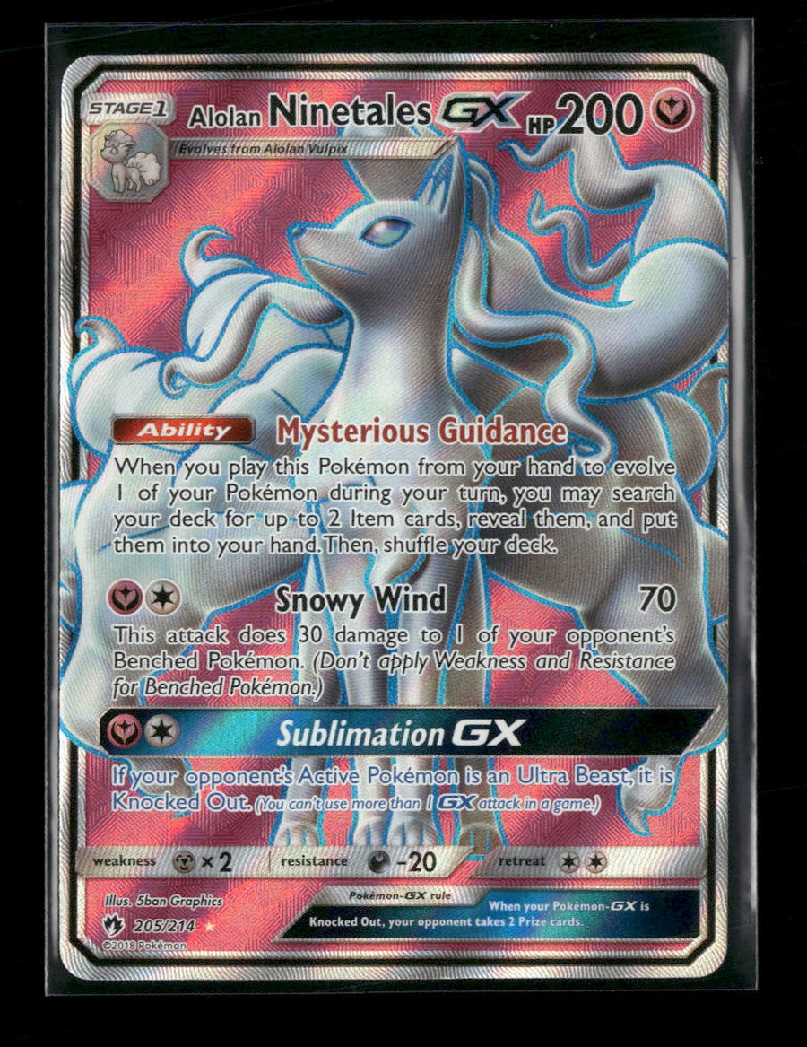 alolan ninetales gx pokemon card value Pokmon Alolan Ninetales-GX - 150/145 - Secret Rare