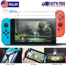 2 Pack Screen Protector Tempered Glass Screen Saver HD Anti-Scratch for Nintendo Switch_x000B__x000B_6.2 Inch Protector Film