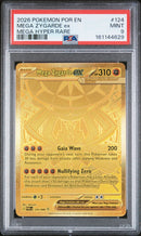 2026 Pokemon Por En-Perfect Order Mega Hyper Rare Mega Zygarde Ex 9 PSA #124