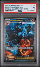 2025 Pokemon Pfl En-Special Illustration Rare Mega Charizard X Ex 7 PSA #125