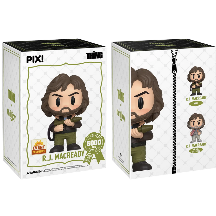 [Thrilljoy] [EXCLUSIVE] The Thing - R.J. MacReady LE5000 PIX Vinyl Figure (1 in 6 Chance at Chase)