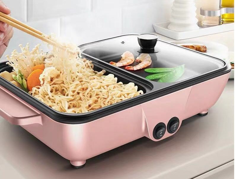 Student Dormitory One-Pan Shabu Frying Pan