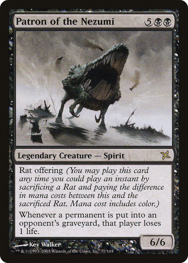 Patron of the Nezumi (BOK-077) - Betrayers of Kamigawa Foil