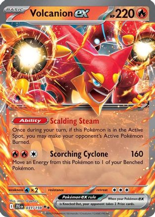 Volcanion ex 031/159 - SV09 Journey Together Holofoil