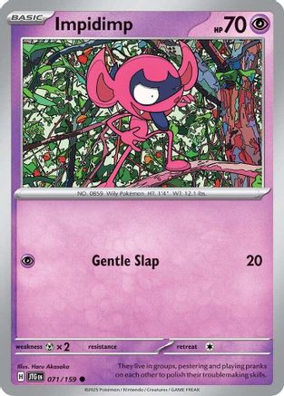Impidimp 071/159 - SV09 Journey Together Reverse Holofoil