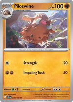Piloswine 078/159 - SV09 Journey Together