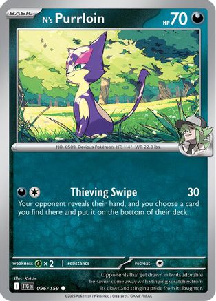 N's Purrloin 096/159 - SV09 Journey Together