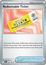 Redeemable Ticket 156/159 - SV09 Journey Together