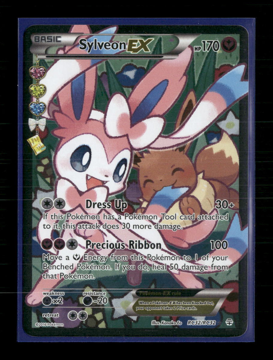 Generations: Radiant Collection Sylveon EX (Full Art) #RC32/RC32 – Ralphie's Funhouse